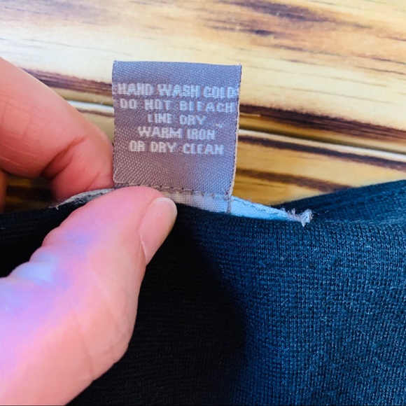 Kenar Black Skirt Rubber Ribbon on Botton Hem - Picture 4 of 4